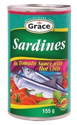 Grace Sardines in Tomato (Chili) 155g