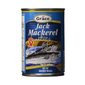 Grace Jack Mackerel in Brine 425g