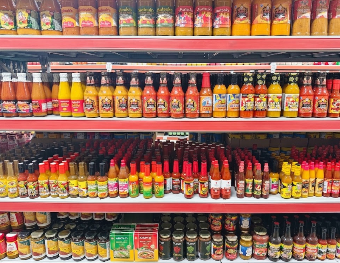 Danforth Food Market Shelves